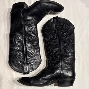 Tony Lama Women’s Black Western Boots